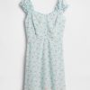 Rochie mini cu mâneci bufante Rochie mini cu mâneci bufante