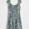 Rochie mini cu mâneci bufante Rochie mini cu mâneci bufante