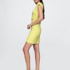 Rochie mini cu volană modernă Rochie mini cu volană modernă