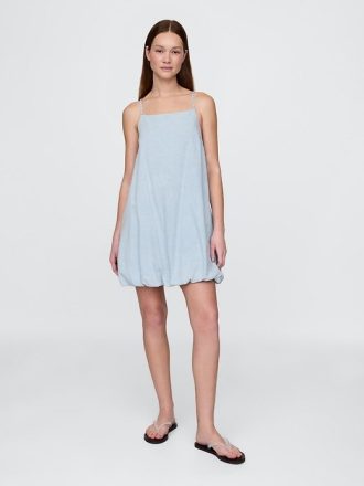 Rochie mini denim Bubble