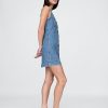 Rochie mini denim cu decolteu în V Rochie mini denim cu decolteu în V
