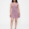 Rochie mini denim cu decolteu în V Rochie mini denim cu decolteu în V