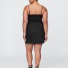 Rochie mini din amestec de in Rochie mini din amestec de in