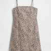 Rochie mini din amestec de in Rochie mini din amestec de in