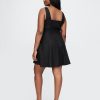 Rochie mini din amestec de in Rochie mini din amestec de in