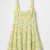 Rochie mini din amestec de in Rochie mini din amestec de in