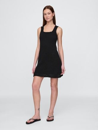 Rochie mini din croșetat