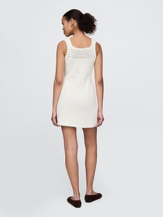 Rochie mini din croșetat