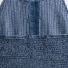 Rochie mini din denim cu Halter Rochie mini din denim cu Halter