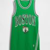 Rochie mini din jerseu reciclat NBA Boston Celtics Rochie mini din jerseu reciclat NBA Boston Celtics