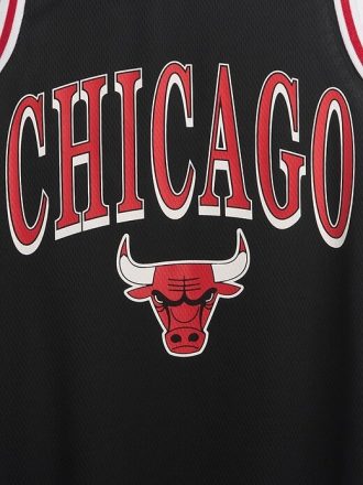 Rochie mini din jerseu reciclat NBA Chicago Bulls