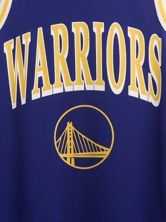 Rochie mini din jerseu reciclat NBA Golden State Warriors