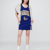 Rochie mini din jerseu reciclat NBA Golden State Warriors Rochie mini din jerseu reciclat NBA Golden State Warriors