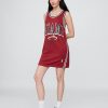 Rochie mini din jerseu reciclat NBA Miami Heat Rochie mini din jerseu reciclat NBA Miami Heat