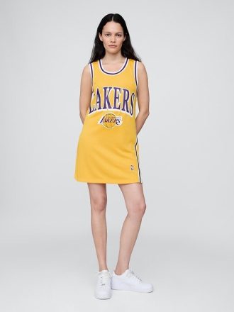 Rochie mini din Jersey reciclat NBA Los Angeles Lakers
