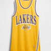 Rochie mini din Jersey reciclat NBA Los Angeles Lakers