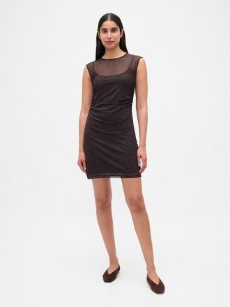 Rochie mini din plasă