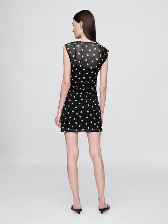 Rochie mini din plasă