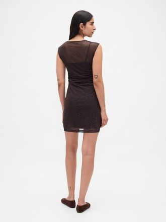 Rochie mini din plasă