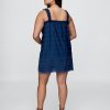 Rochie mini Gap × DÔEN Eyelet Shift Rochie mini Gap × DÔEN Eyelet Shift