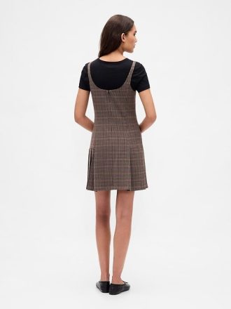 Rochie mini plisată cu decolteu pătrat Rochie mini plisată cu decolteu pătrat