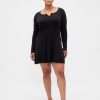 Rochie mini pulover CashSoft Rib Rochie mini pulover CashSoft Rib