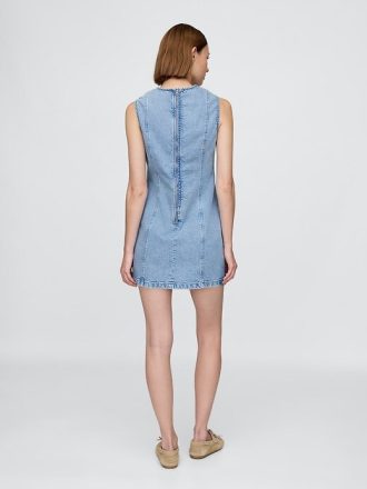 Rochie Mini Shift Denim
