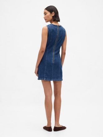 Rochie Mini Shift Denim