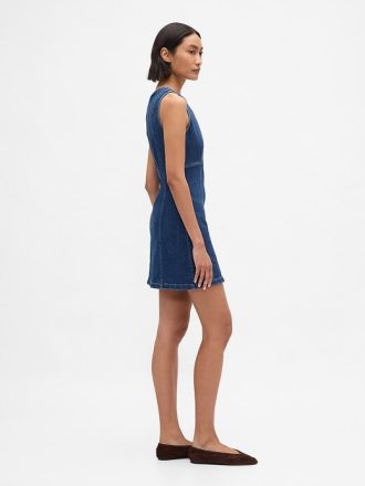 Rochie Mini Shift Denim