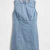 Rochie Mini Shift Denim Rochie Mini Shift Denim