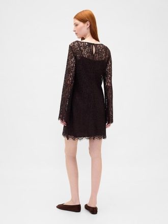 Rochie Mini Shift din Dantela