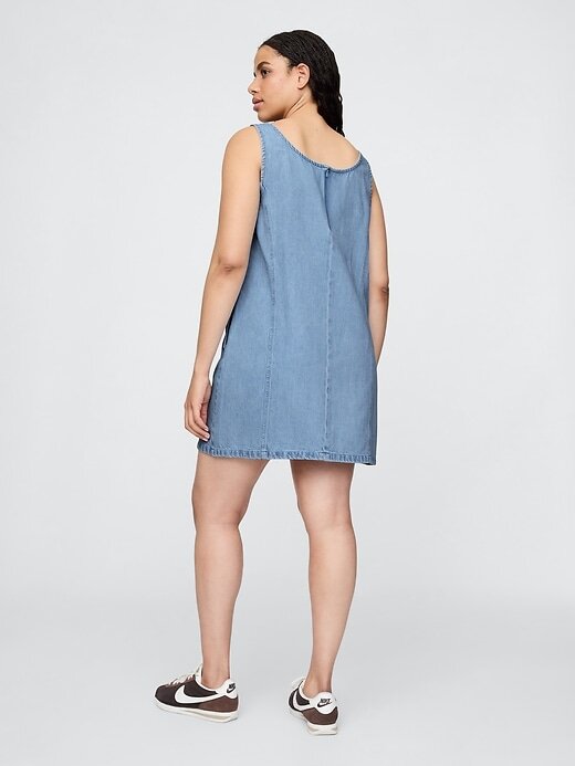 Rochie Mini Shift UltraSoft Denim Rochie Mini Shift UltraSoft Denim