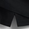 Rochie mini-skort din amestec de in
