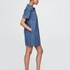 Rochie Mini UltraSoft Denim Stripe Popover Rochie Mini UltraSoft Denim Stripe Popover