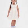 Rochie mixtă cu dantelă pentru bebeluși și copii mici Rochie mixtă cu dantelă pentru bebeluși și copii mici