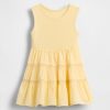 Rochie mixtă cu dantelă pentru bebeluși și copii mici Rochie mixtă cu dantelă pentru bebeluși și copii mici