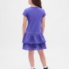 Rochie pentru copii cu talie scazuta cu volane Rochie pentru copii cu talie scazuta cu volane