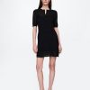 Rochie Pointelle din amestec de in