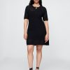 Rochie Pointelle din amestec de in