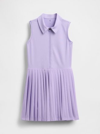 Rochie polo activă plisată pentru copii