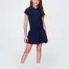 Rochie polo cu talie scazuta uniforma pentru copii Rochie polo cu talie scazuta uniforma pentru copii