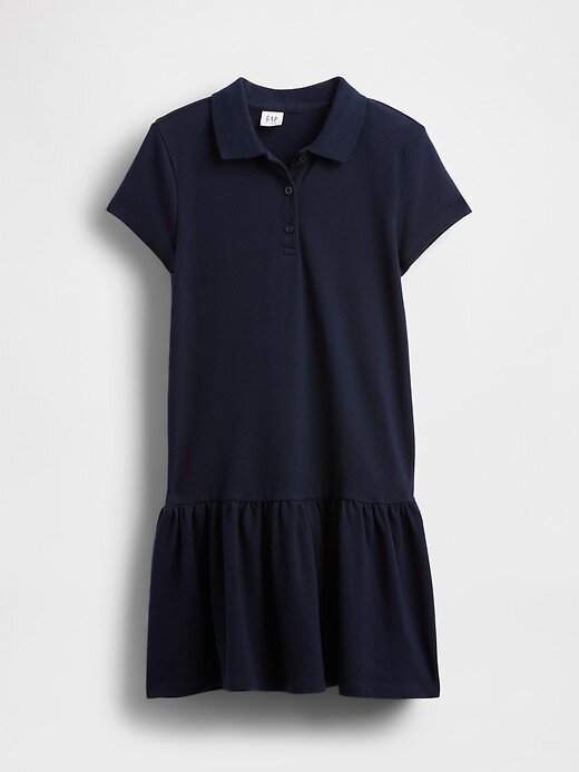 Rochie polo cu talie scazuta uniforma pentru copii Rochie polo cu talie scazuta uniforma pentru copii