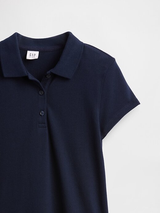 Rochie polo cu talie scazuta uniforma pentru copii Rochie polo cu talie scazuta uniforma pentru copii