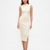 Rochie Pulover Midi Rib Rochie Pulover Midi Rib