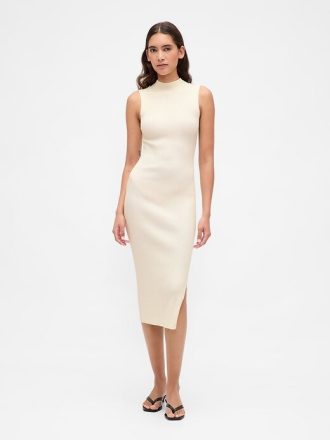 Rochie Pulover Midi Rib