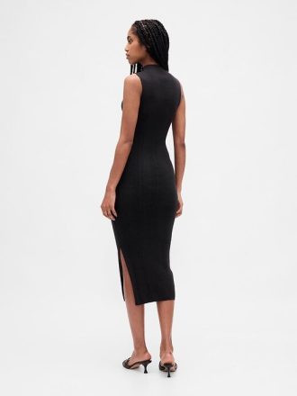 Rochie Pulover Midi Rib
