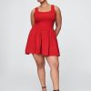 Rochie tanc mini din tifon de bumbac Rochie tanc mini din tifon de bumbac