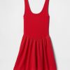 Rochie tanc mini din tifon de bumbac Rochie tanc mini din tifon de bumbac