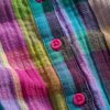 Romperă pentru copii Crinkle Gaze Romperă pentru copii Crinkle Gaze