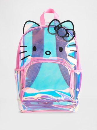 Rucsac transparent Hello Kitty pentru copii